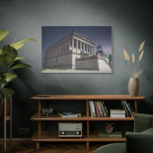 Berlin Roman Building (color) Matte Canvas, Stretched, 1.25"