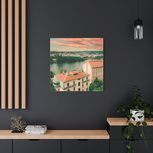 Prague Matte Canvas, Stretched, 1.25"