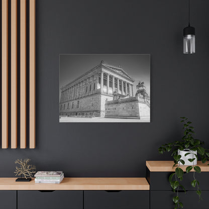 Berlin Roman Building Matte Canvas, Stretched, 1.25"