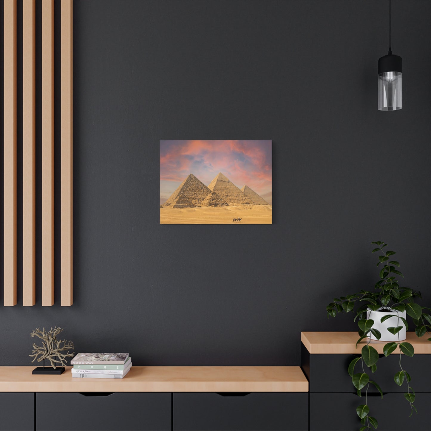 Great Pyramids Matte Canvas, Stretched, 1.25"
