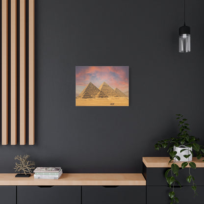 Great Pyramids Matte Canvas, Stretched, 1.25"