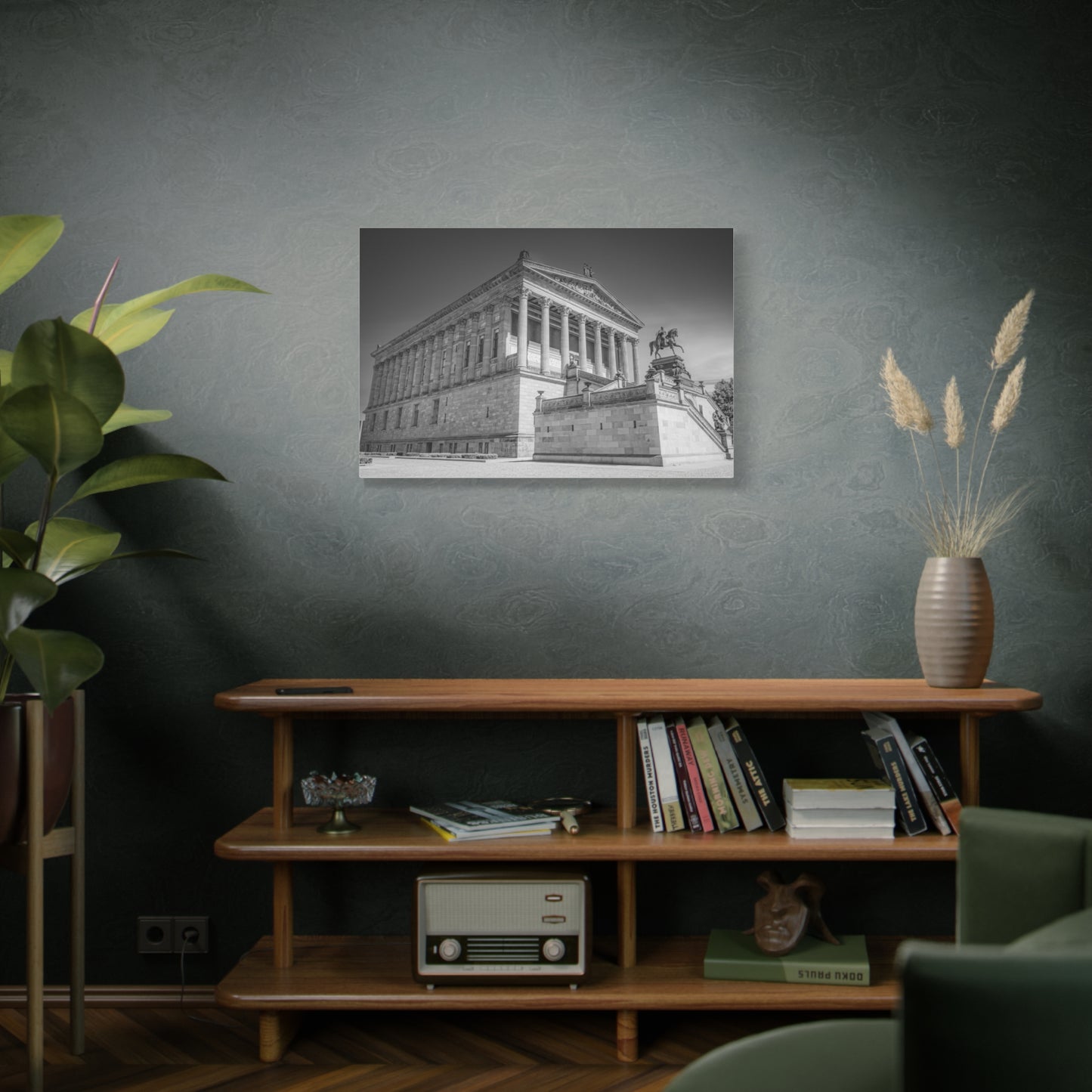Berlin Roman Building Matte Canvas, Stretched, 1.25"
