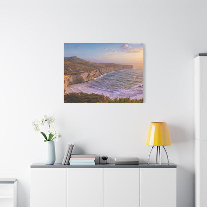 Malta Mediterranean Coast Matte Canvas, Stretched, 1.25"