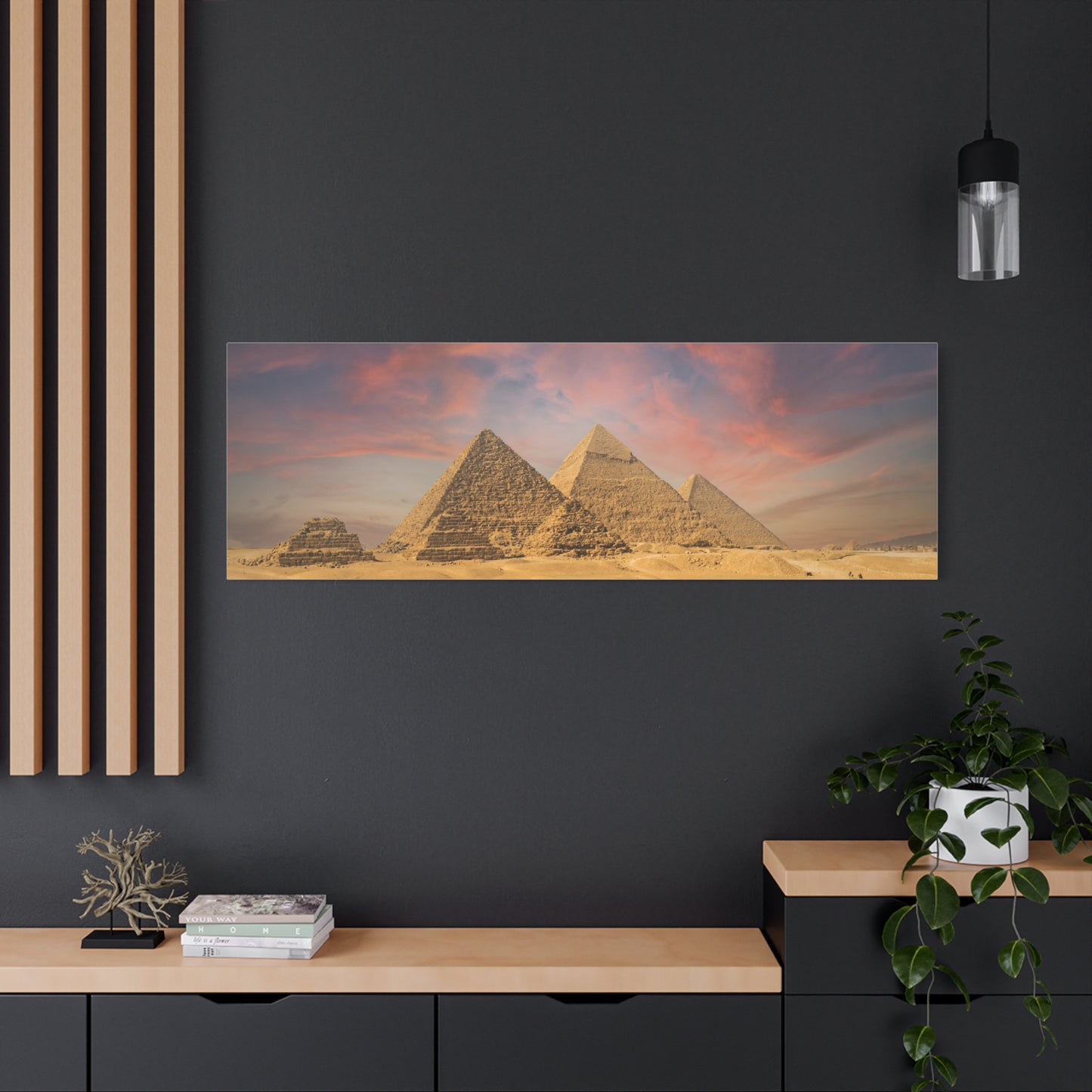 Great Pyramids Matte Canvas, Stretched, 1.25"