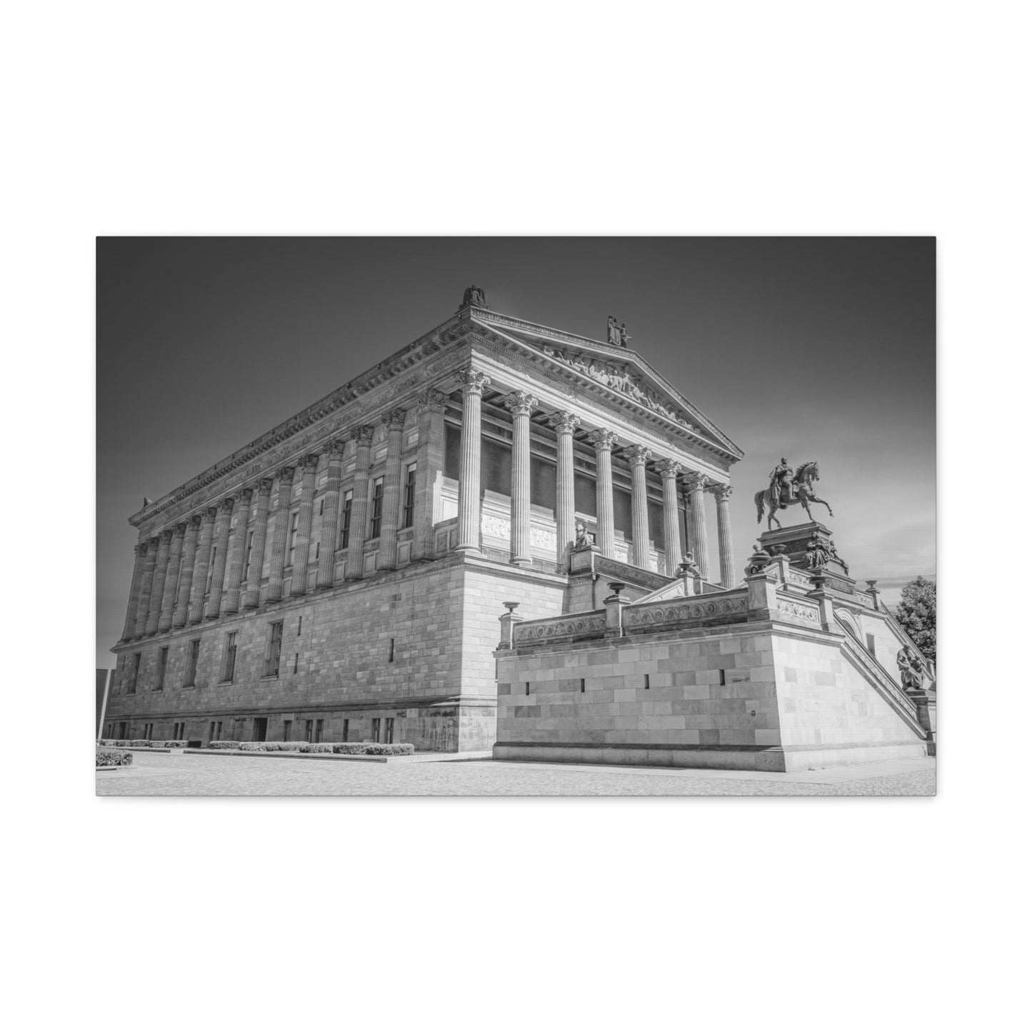 Berlin Roman Building Matte Canvas, Stretched, 1.25"