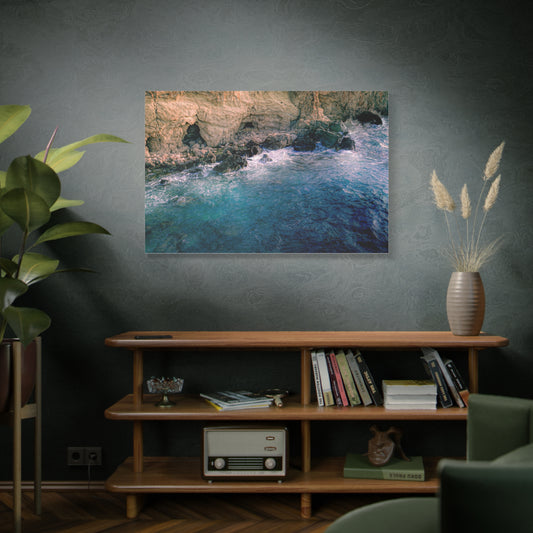 Malta Mediterranean Coast Matte Canvas, Stretched, 1.25"