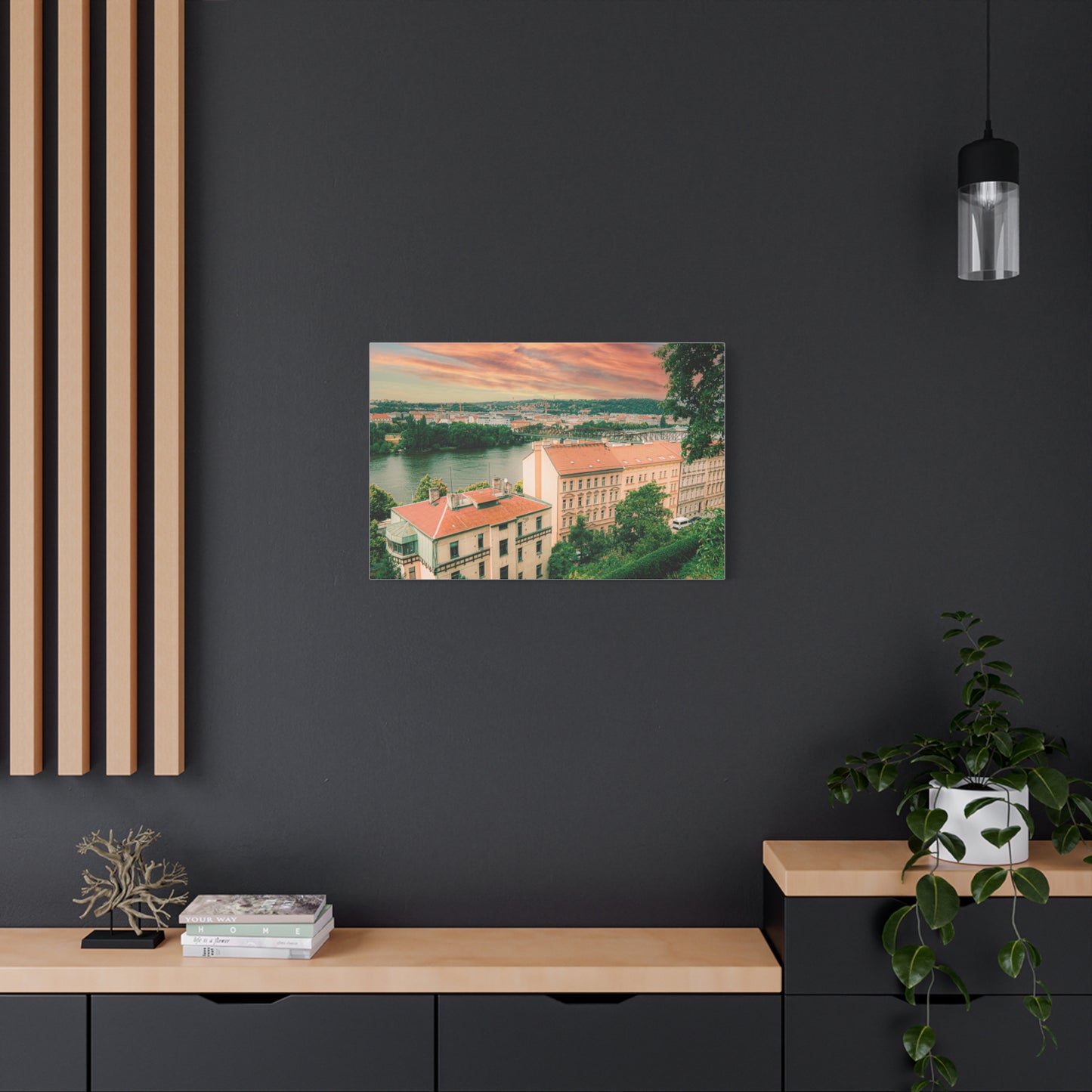 Prague Matte Canvas, Stretched, 1.25"