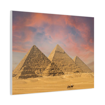 Great Pyramids Matte Canvas, Stretched, 1.25"