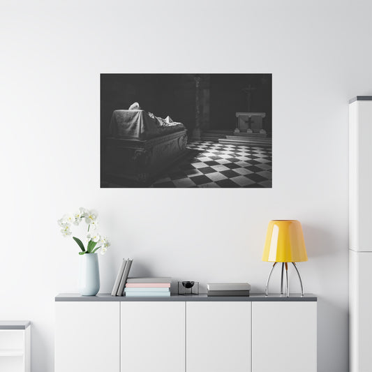 Berlin King Tomb Matte Canvas, Stretched, 1.25"
