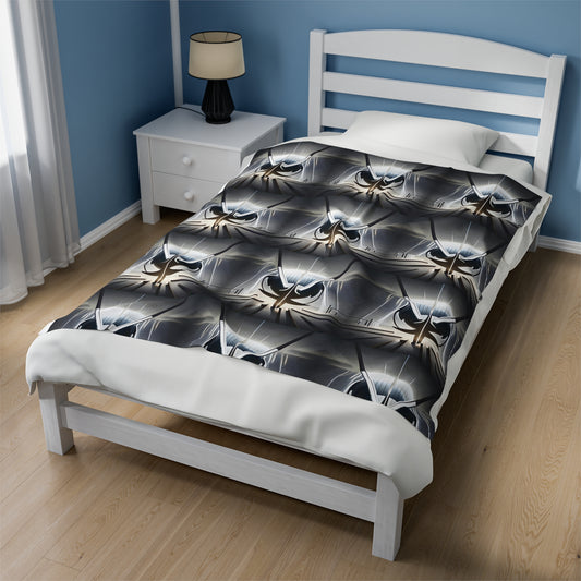 Aerial Velveteen Plush Blanket