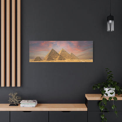 Great Pyramids Matte Canvas, Stretched, 1.25"
