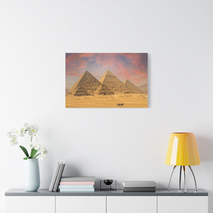 Great Pyramids Matte Canvas, Stretched, 1.25"