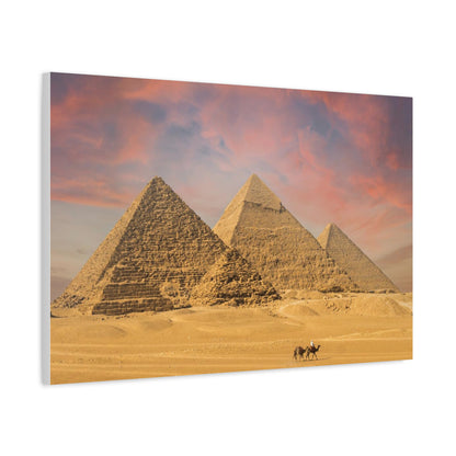 Great Pyramids Matte Canvas, Stretched, 1.25"