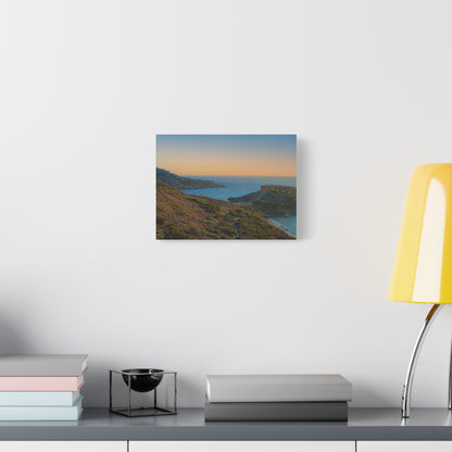 Malta Sunset Matte Canvas, Stretched, 1.25"
