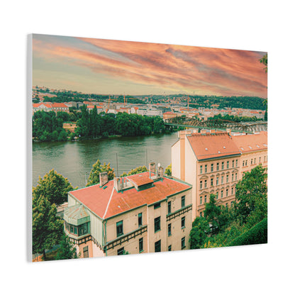 Prague Matte Canvas, Stretched, 1.25"