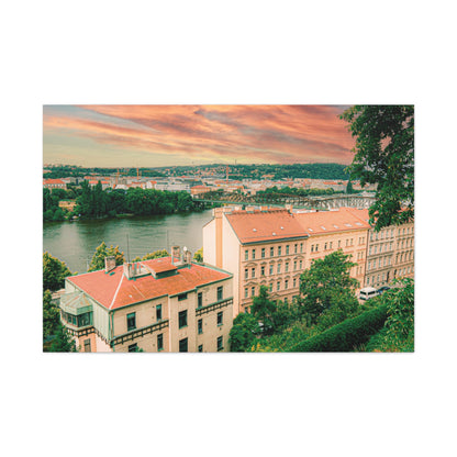 Prague Matte Canvas, Stretched, 1.25"