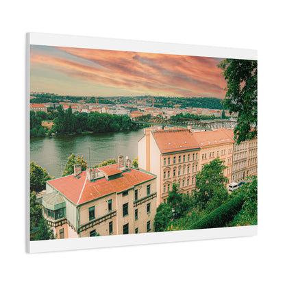 Prague Matte Canvas, Stretched, 1.25"