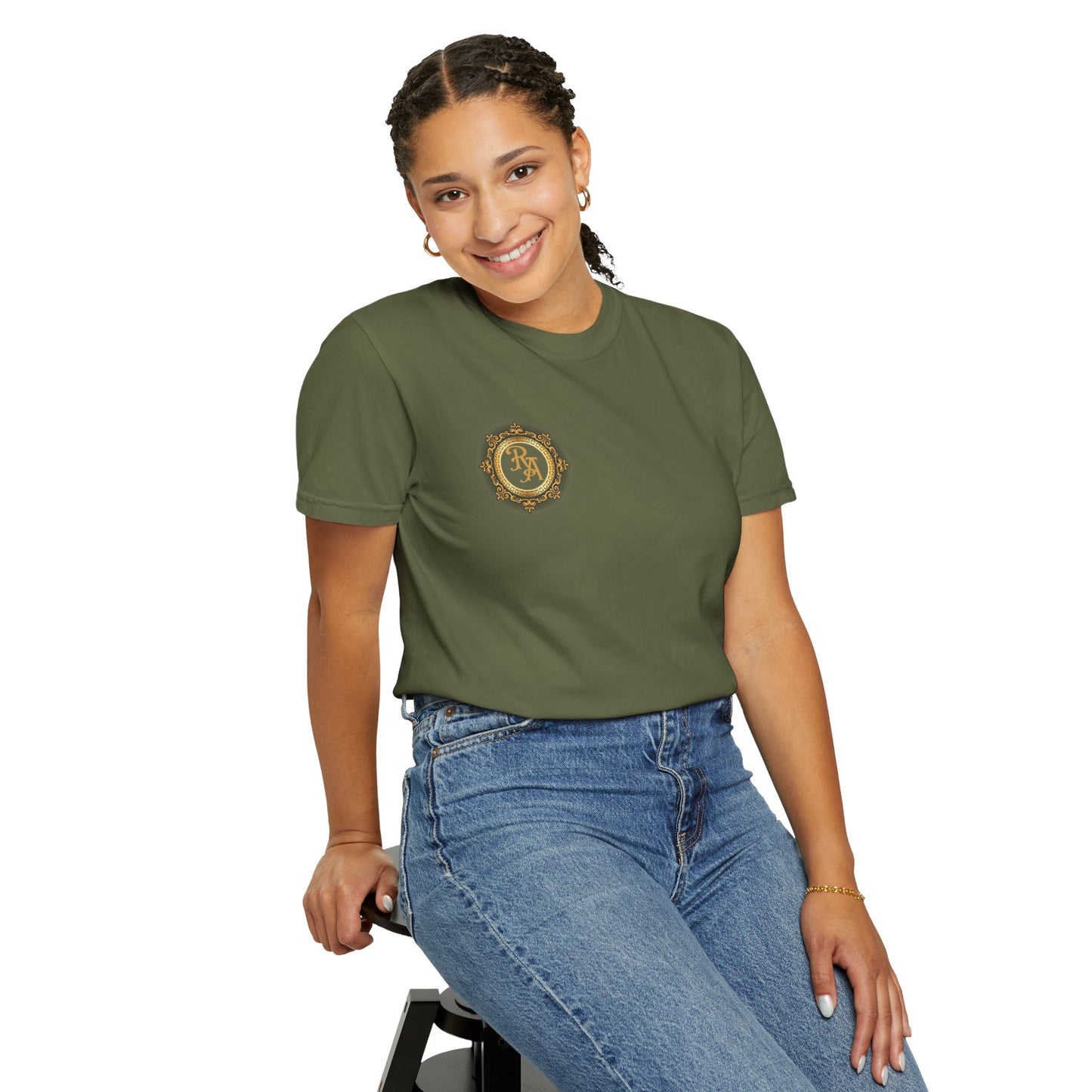 T-Shirt with Retro Logo USA DELIVERY
