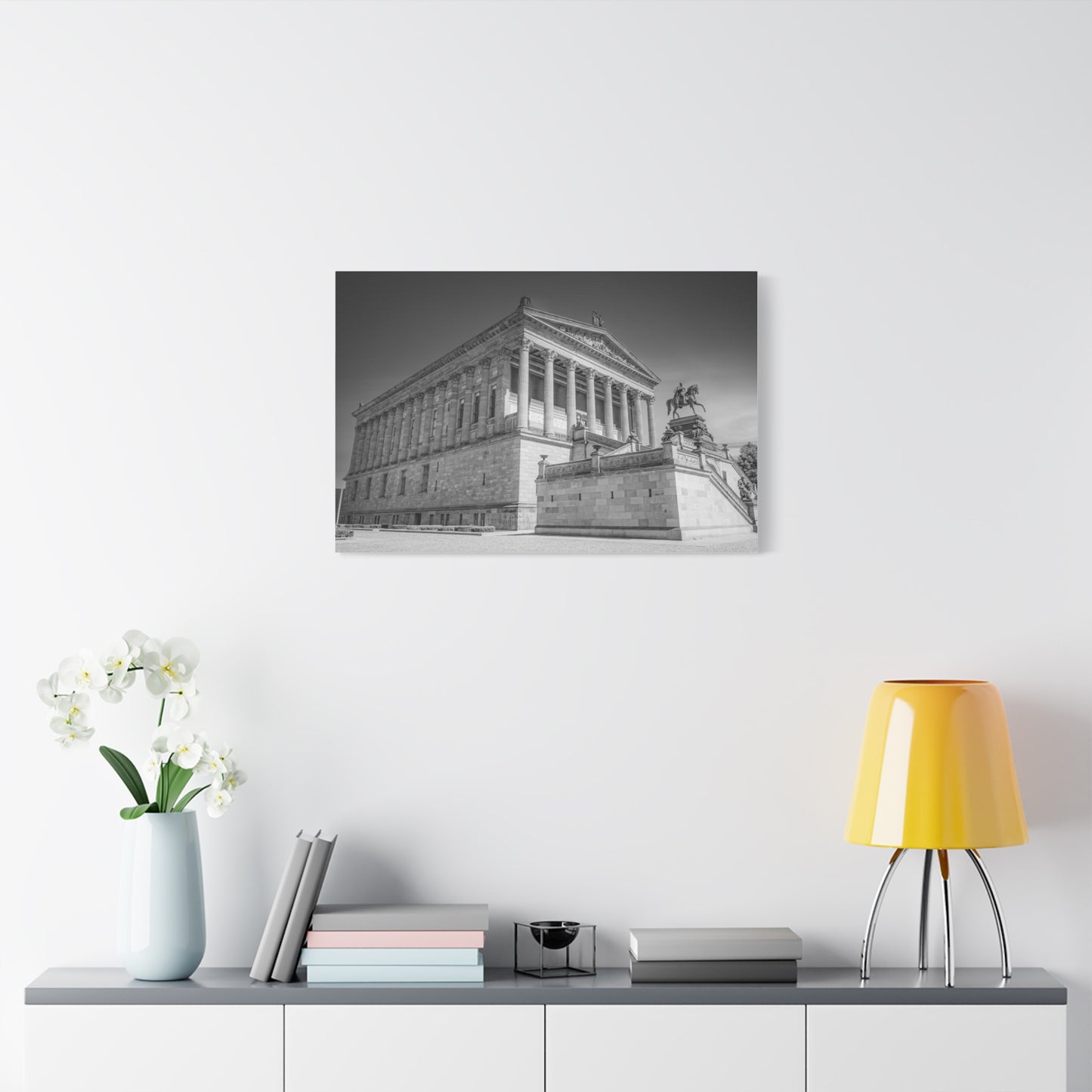 Berlin Roman Building Matte Canvas, Stretched, 1.25"