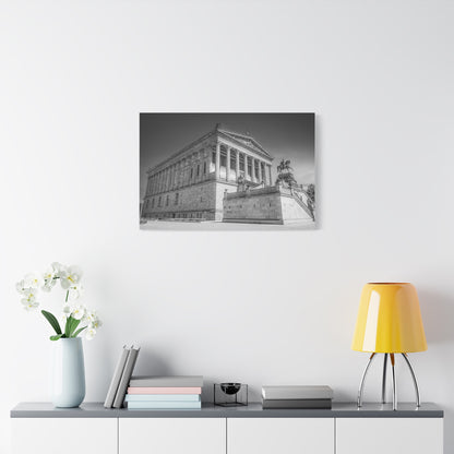 Berlin Roman Building Matte Canvas, Stretched, 1.25"