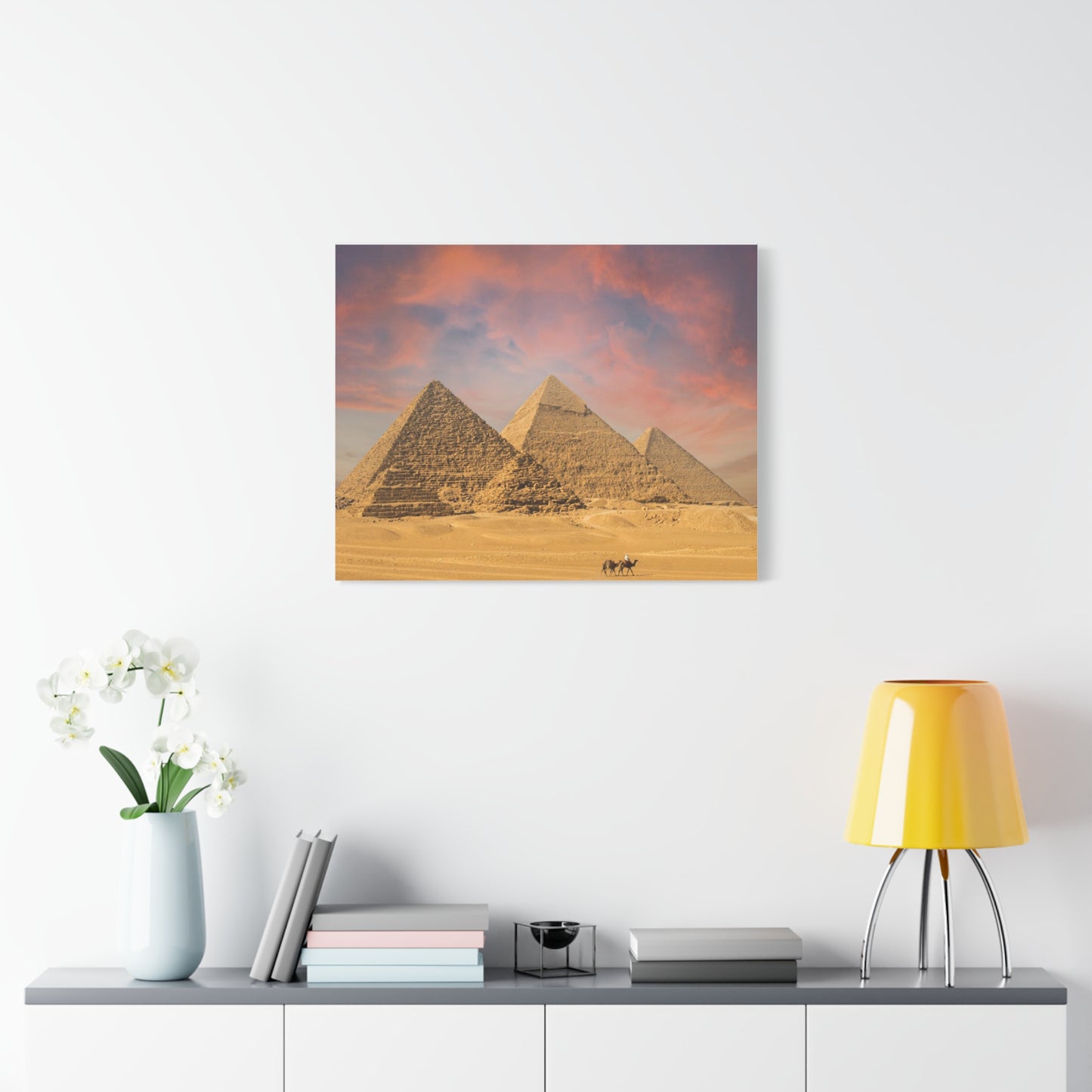 Great Pyramids Matte Canvas, Stretched, 1.25"