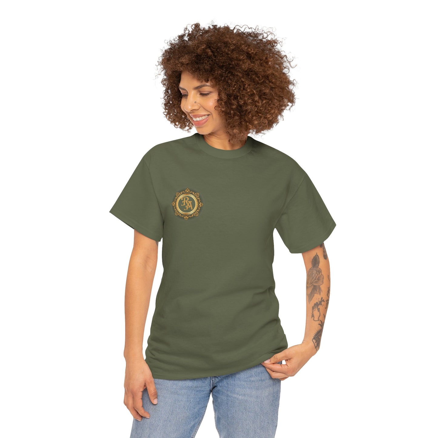 T-Shirt with Retro Logo Europe Delivery