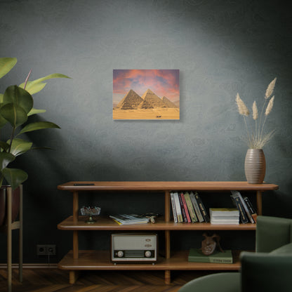 Great Pyramids Matte Canvas, Stretched, 1.25"