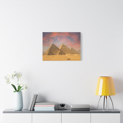 Great Pyramids Matte Canvas, Stretched, 1.25"