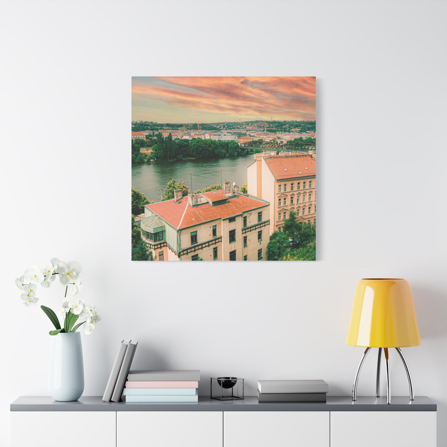 Prague Matte Canvas, Stretched, 1.25"