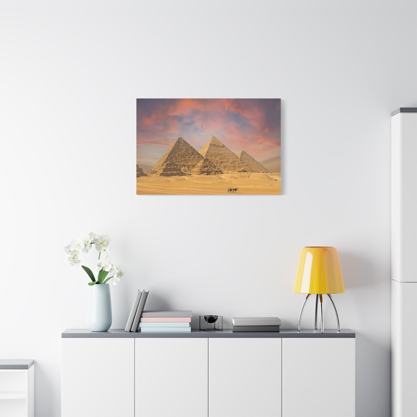 Great Pyramids Matte Canvas, Stretched, 1.25"