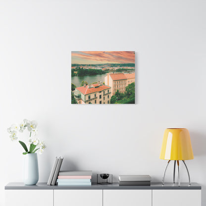 Prague Matte Canvas, Stretched, 1.25"