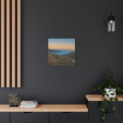 Malta Sunset Matte Canvas, Stretched, 1.25"