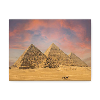 Great Pyramids Matte Canvas, Stretched, 1.25"