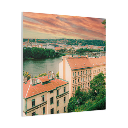 Prague Matte Canvas, Stretched, 1.25"