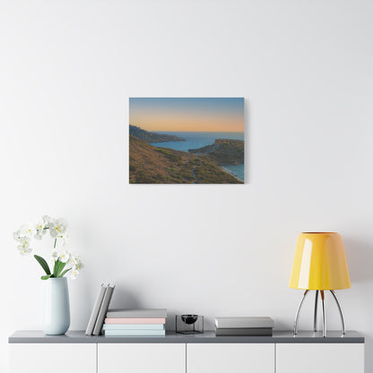 Malta Sunset Matte Canvas, Stretched, 1.25"