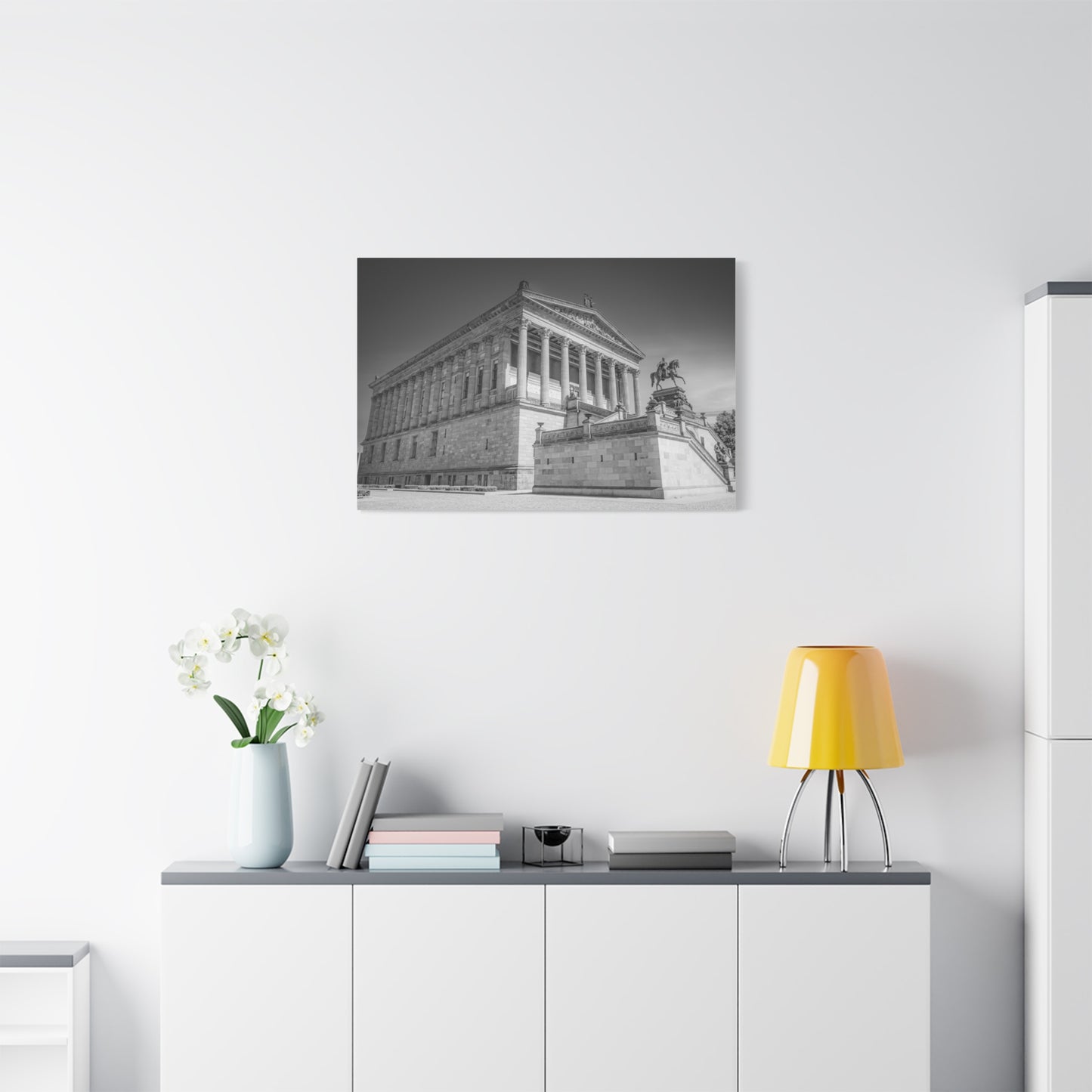 Berlin Roman Building Matte Canvas, Stretched, 1.25"